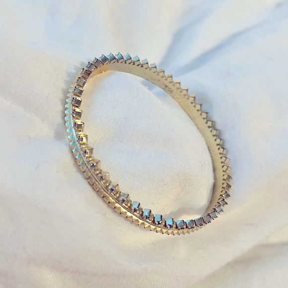 Kendra Scott Crown Bangle Gold - Picture 1 of 3